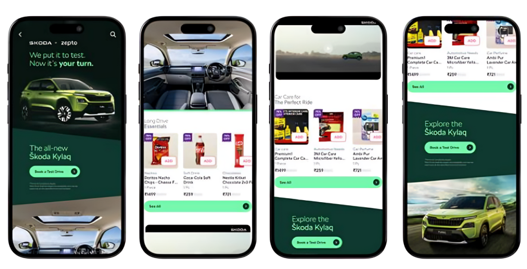Zepto Ads Format