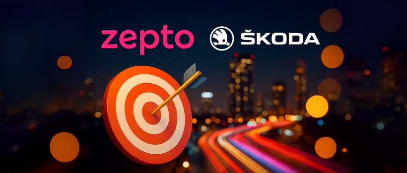 Zepto ads for Skoda